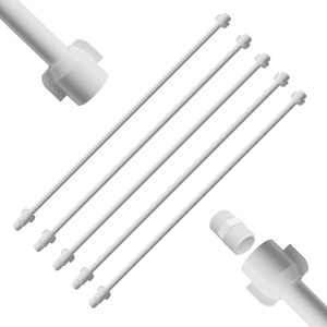 Foto de Engate Mangueira Flexível Para Descarga 100cm X 1/2" Branco |